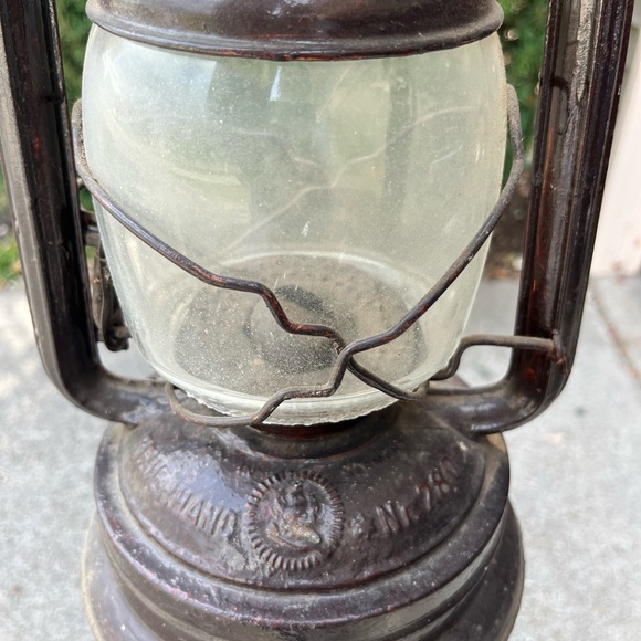 Vintage NIER Feurhand Nr. 280 Oil Lantern Made in Germany. Antique lantern - Picture 5 of 7